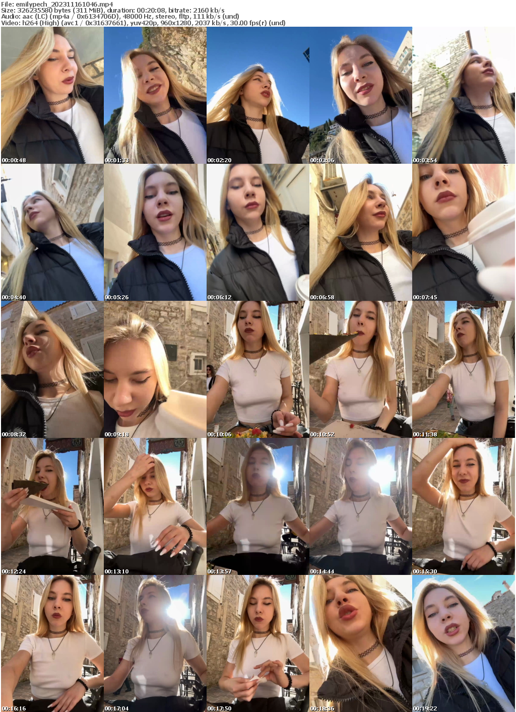 Preview thumb from emilypech on 2023-11-16 @ bongacams