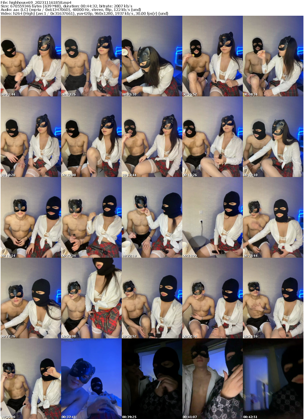 Preview thumb from highhouse69 on 2023-11-16 @ bongacams