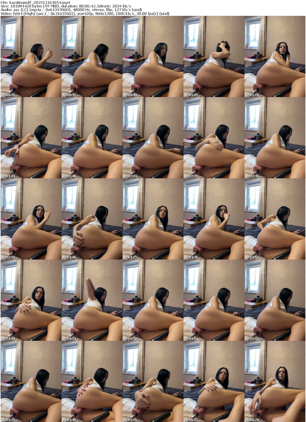 Preview thumb from karolinamilf on 2023-11-16 @ bongacams