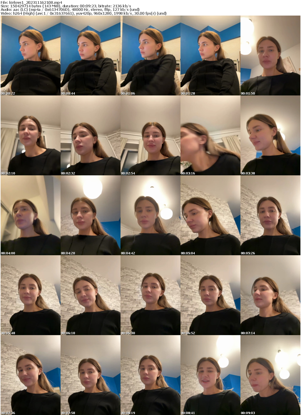 Preview thumb from kirlove1 on 2023-11-16 @ bongacams