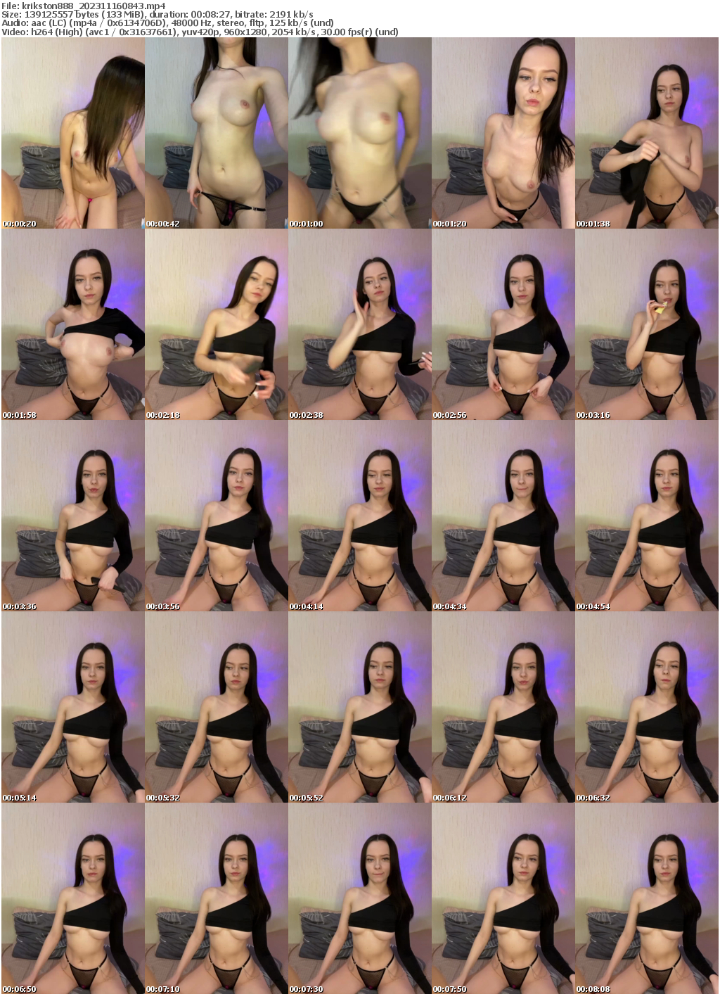 Preview thumb from krikston888 on 2023-11-16 @ bongacams