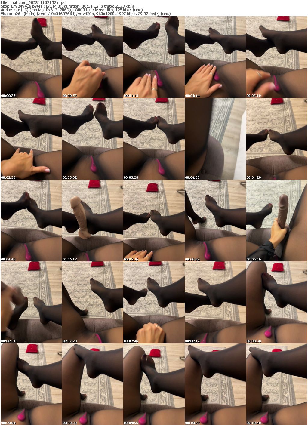 Preview thumb from linahelen on 2023-11-16 @ bongacams