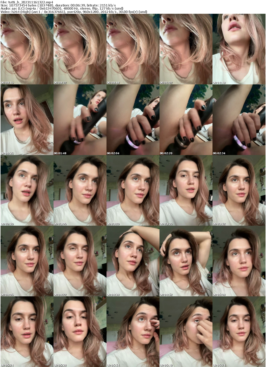 Preview thumb from tutti_h on 2023-11-16 @ bongacams