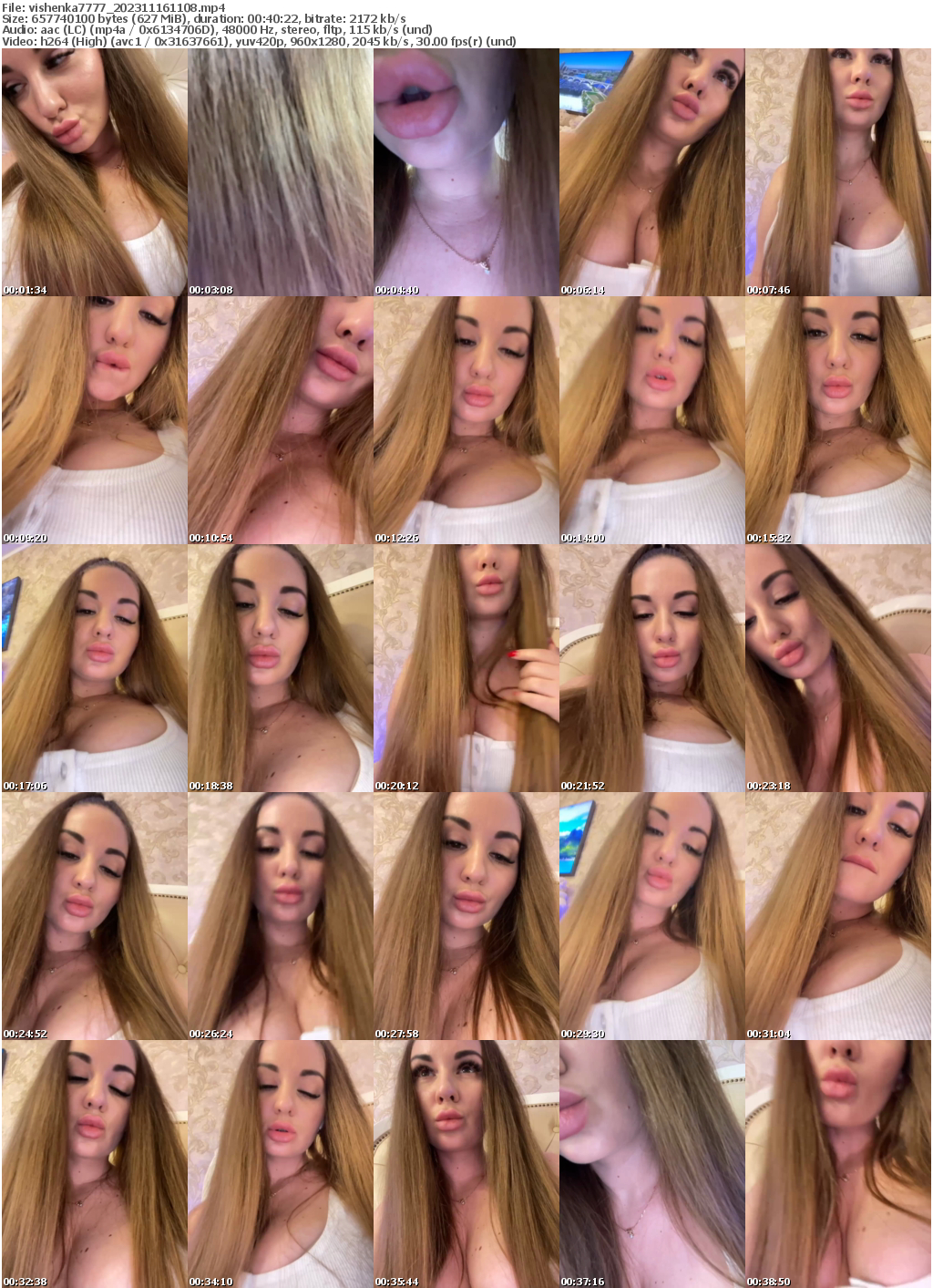 Preview thumb from vishenka7777 on 2023-11-16 @ bongacams