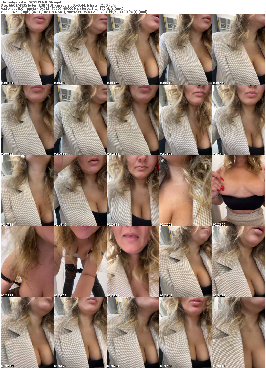 Preview thumb from yuliyalasker on 2023-11-16 @ bongacams