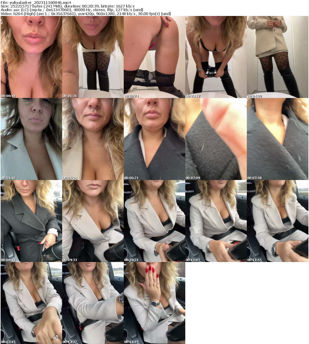 Preview thumb from yuliyalasker on 2023-11-16 @ bongacams