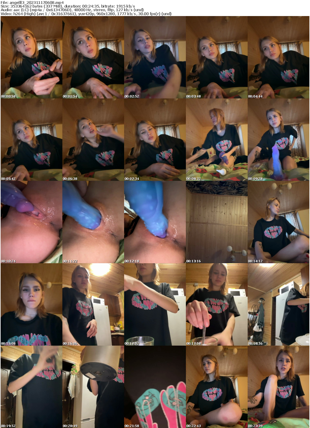 Preview thumb from angelll3 on 2023-11-17 @ bongacams