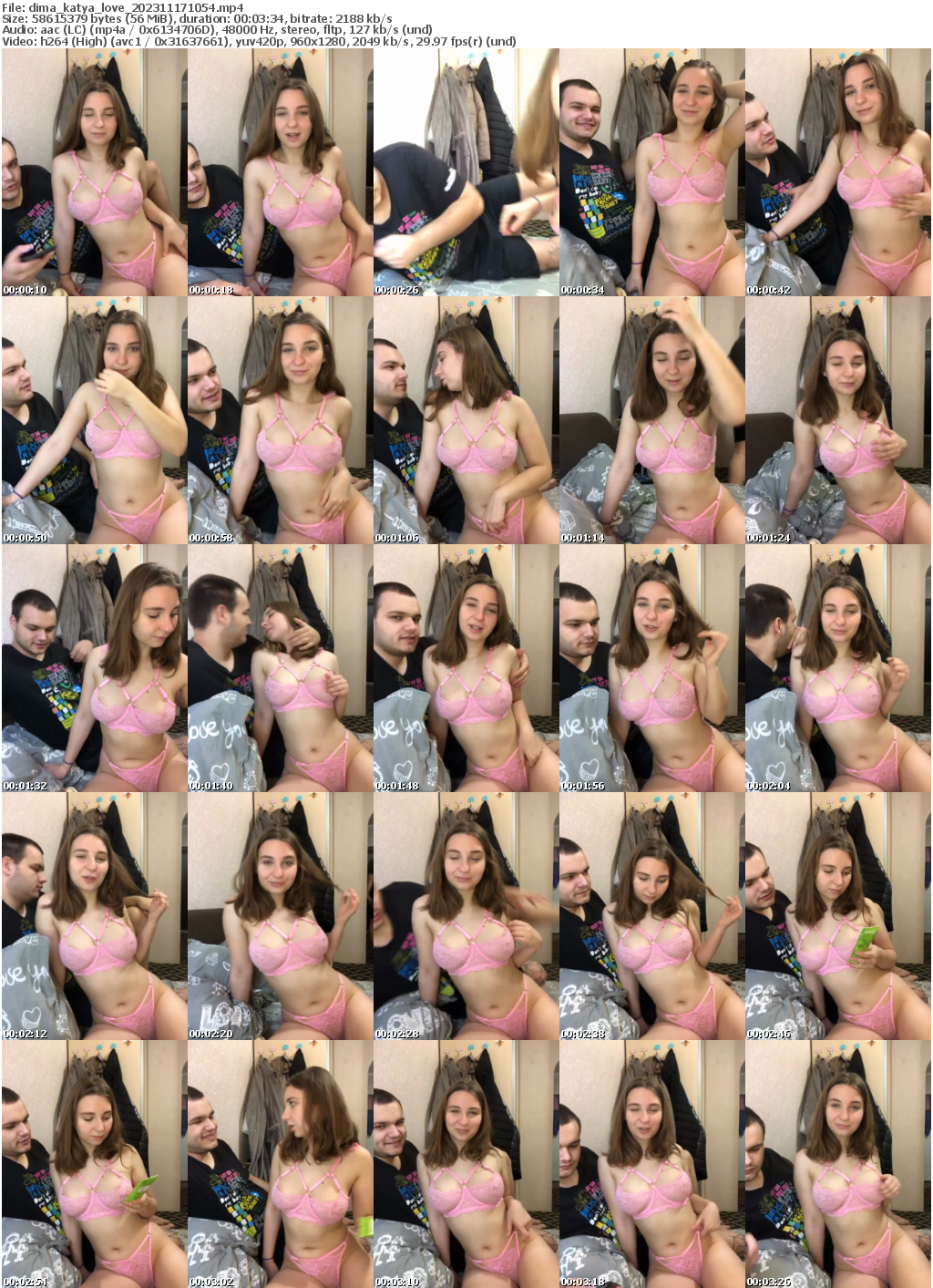 Preview thumb from dima_katya_love on 2023-11-17 @ bongacams