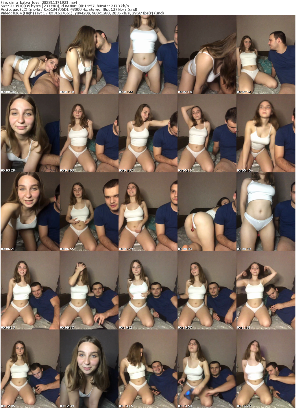 Preview thumb from dima_katya_love on 2023-11-17 @ bongacams