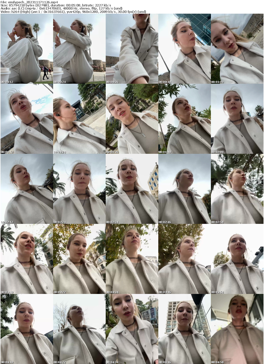 Preview thumb from emilypech on 2023-11-17 @ bongacams