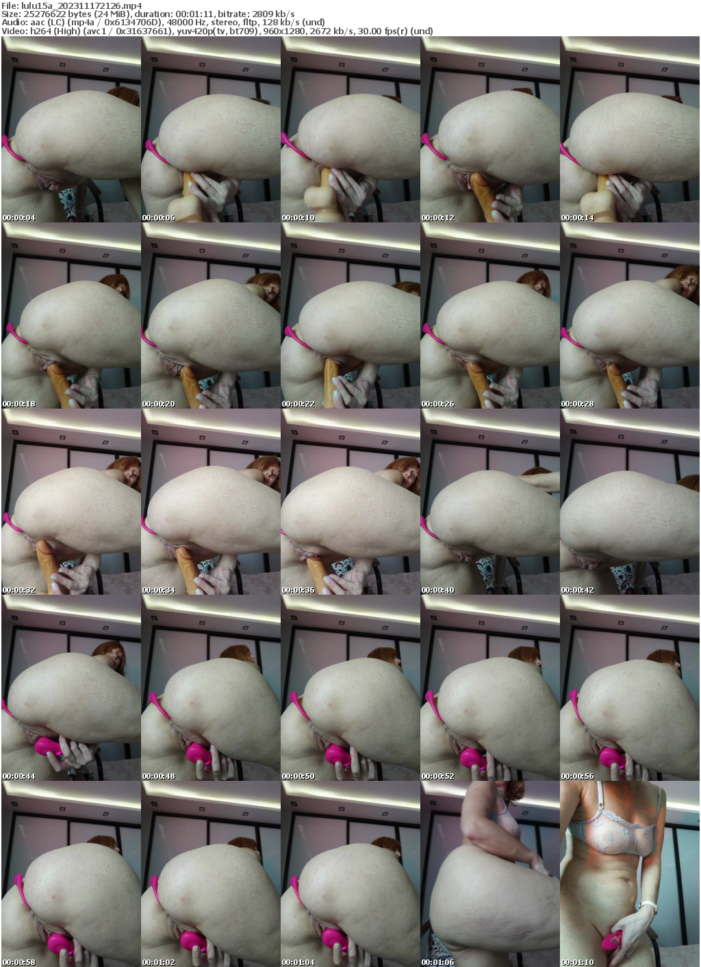 Preview thumb from lulu15a on 2023-11-17 @ bongacams