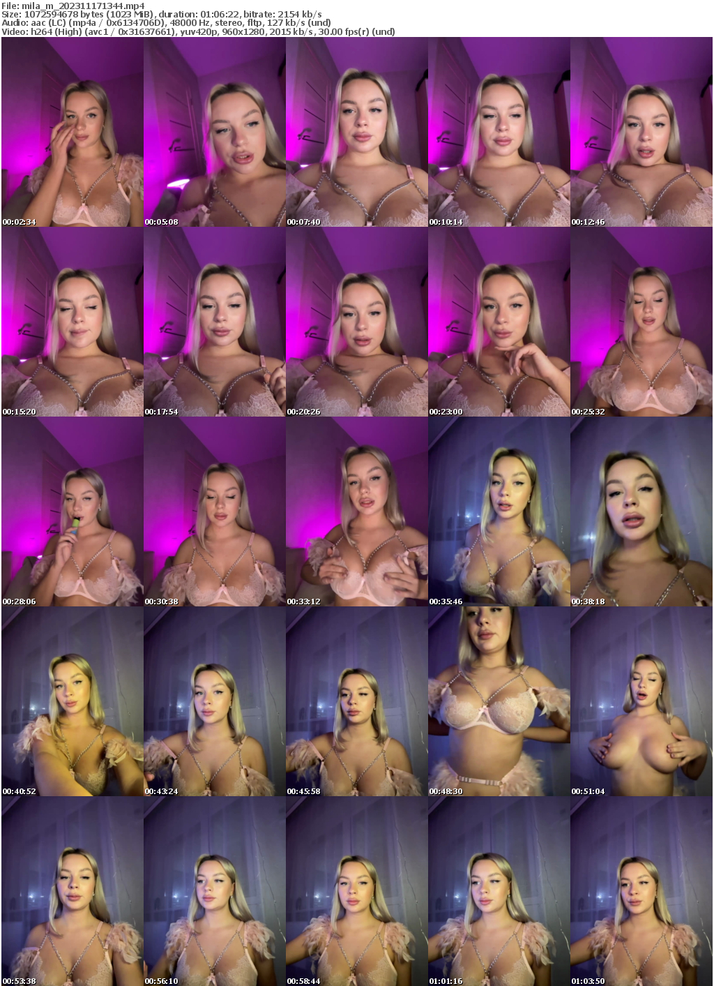 Preview thumb from mila_m on 2023-11-17 @ bongacams