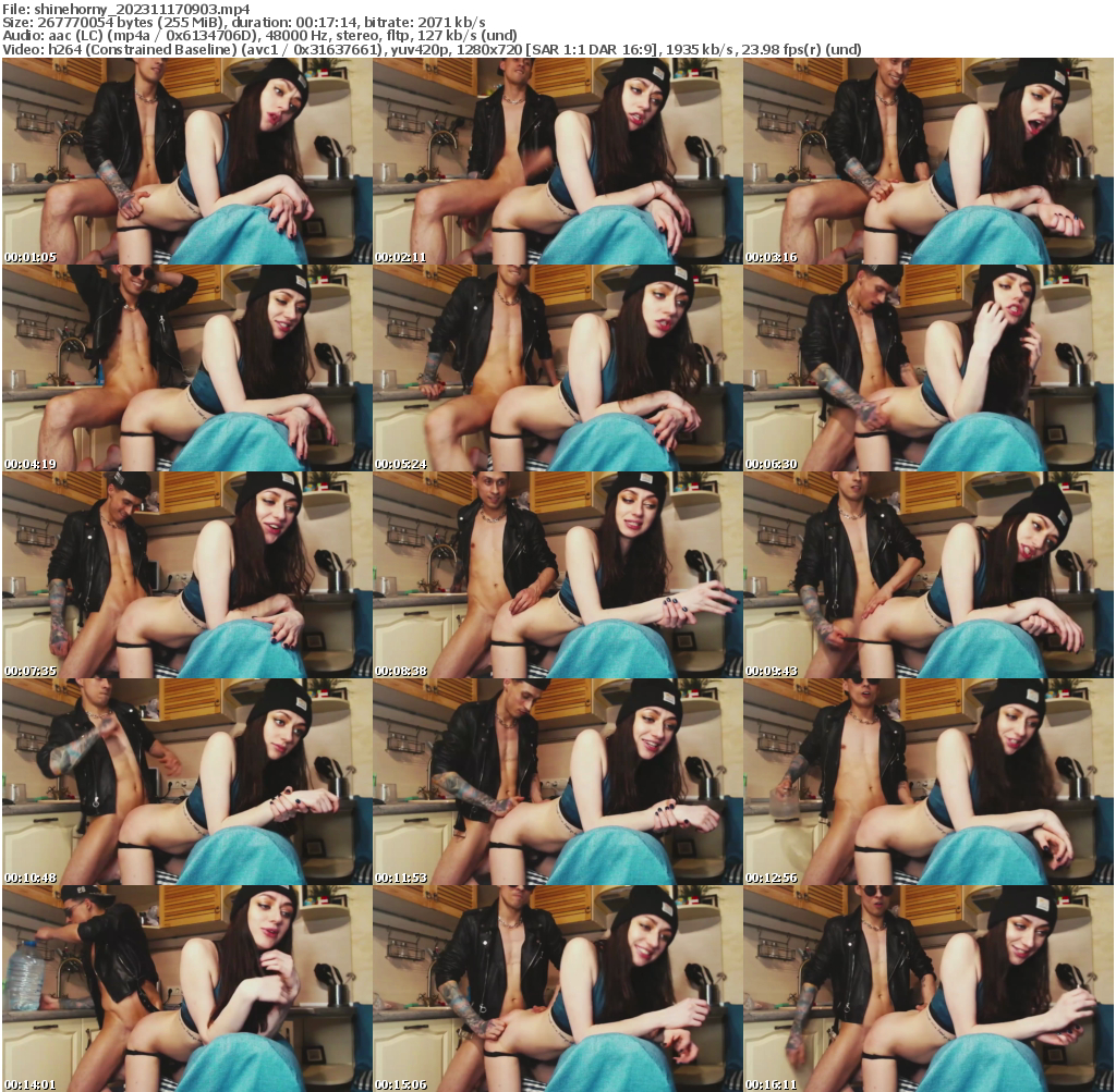 Preview thumb from shinehorny on 2023-11-17 @ bongacams