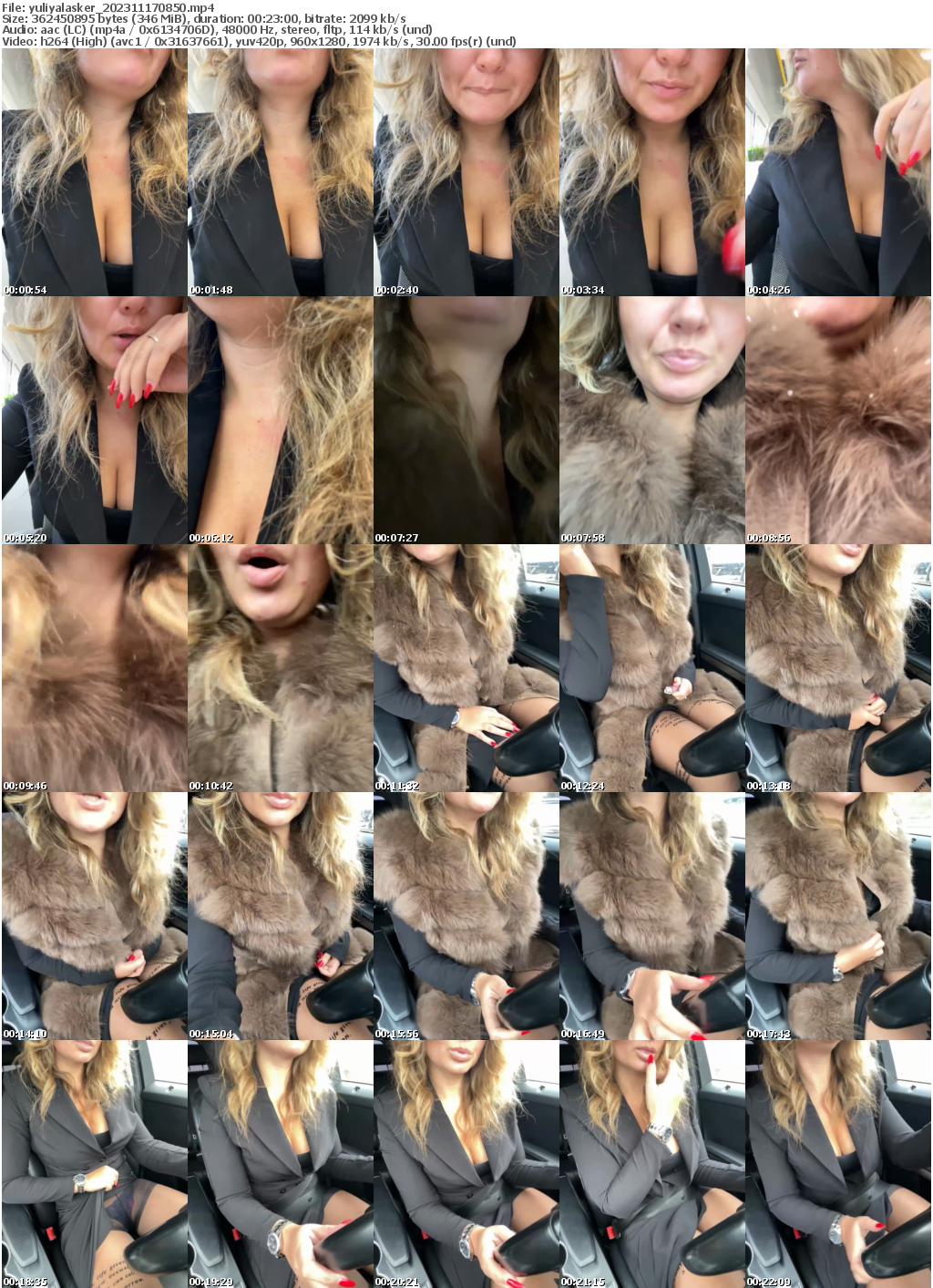 Preview thumb from yuliyalasker on 2023-11-17 @ bongacams