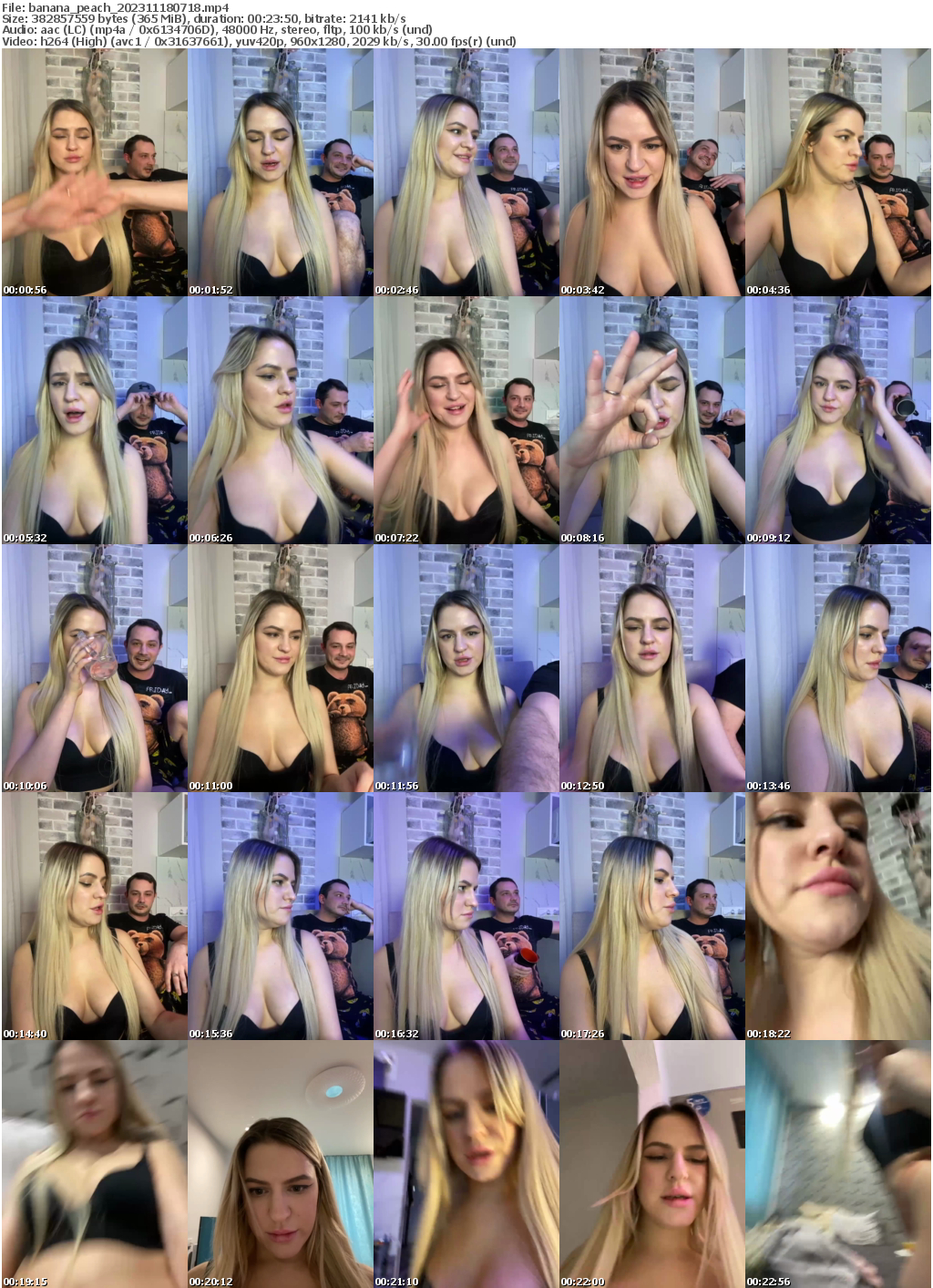 Preview thumb from banana_peach on 2023-11-18 @ bongacams