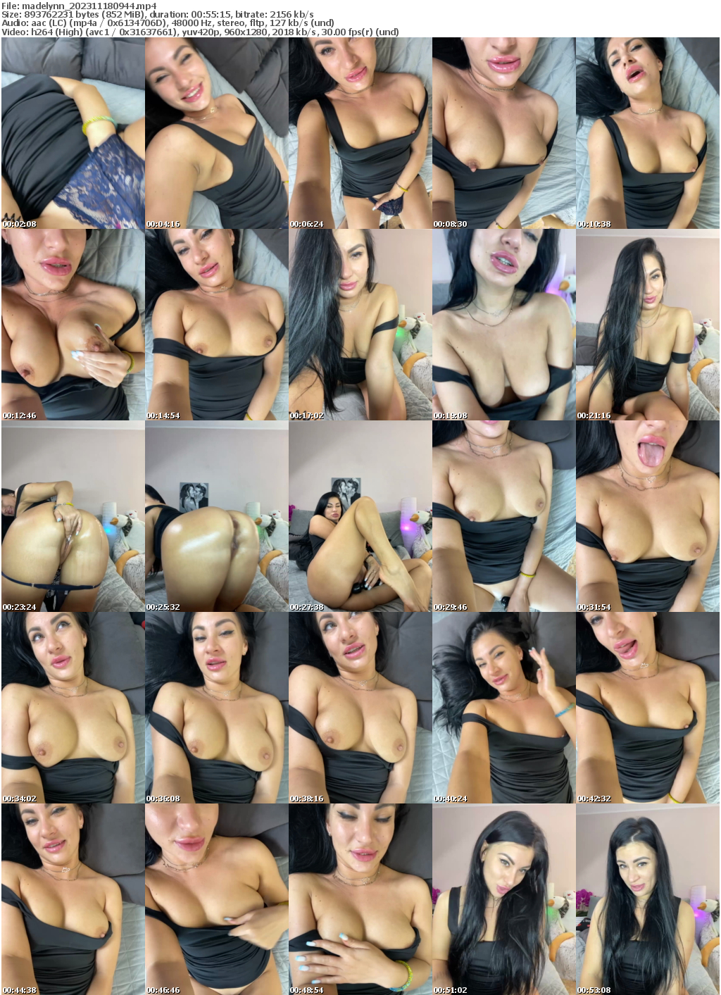 Preview thumb from madelynn on 2023-11-18 @ bongacams