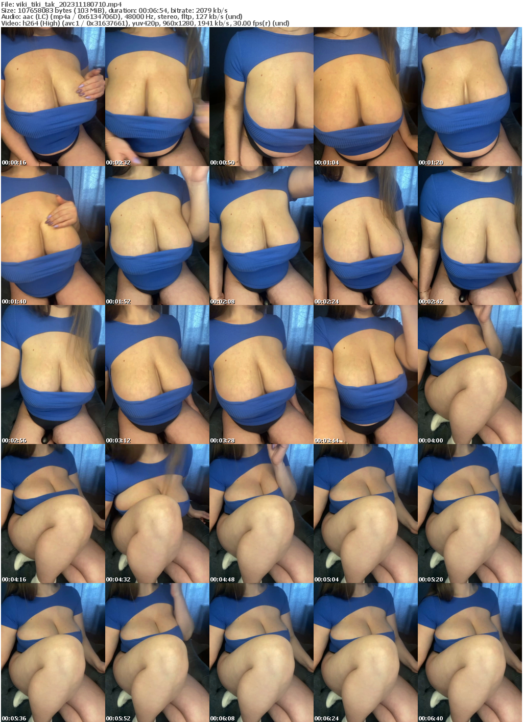 Preview thumb from viki_tiki_tak on 2023-11-18 @ bongacams