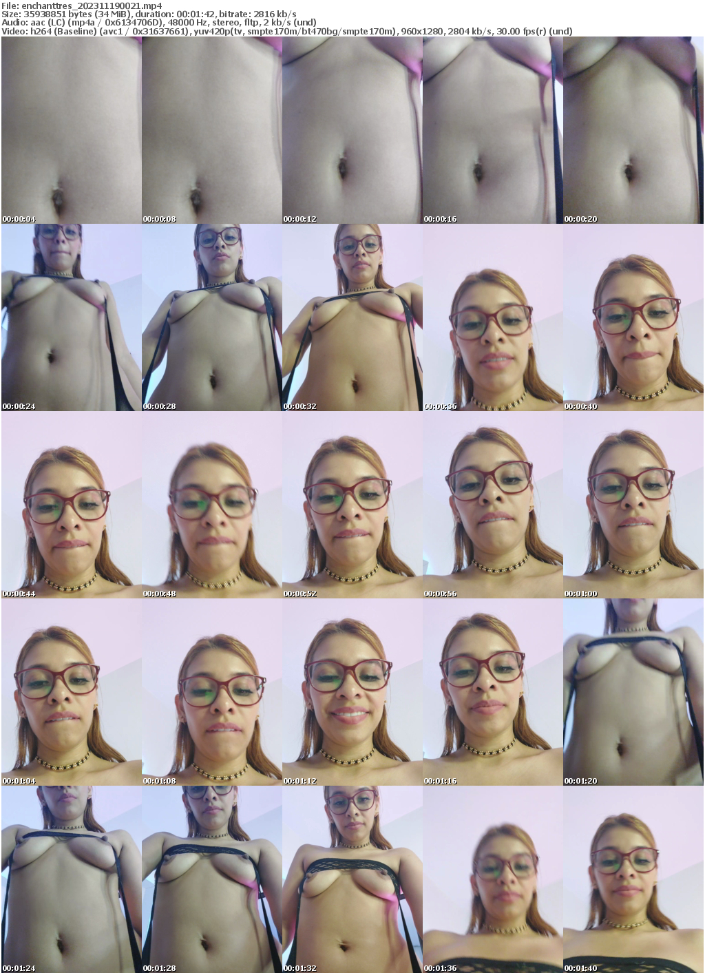 Preview thumb from enchanttres on 2023-11-19 @ bongacams