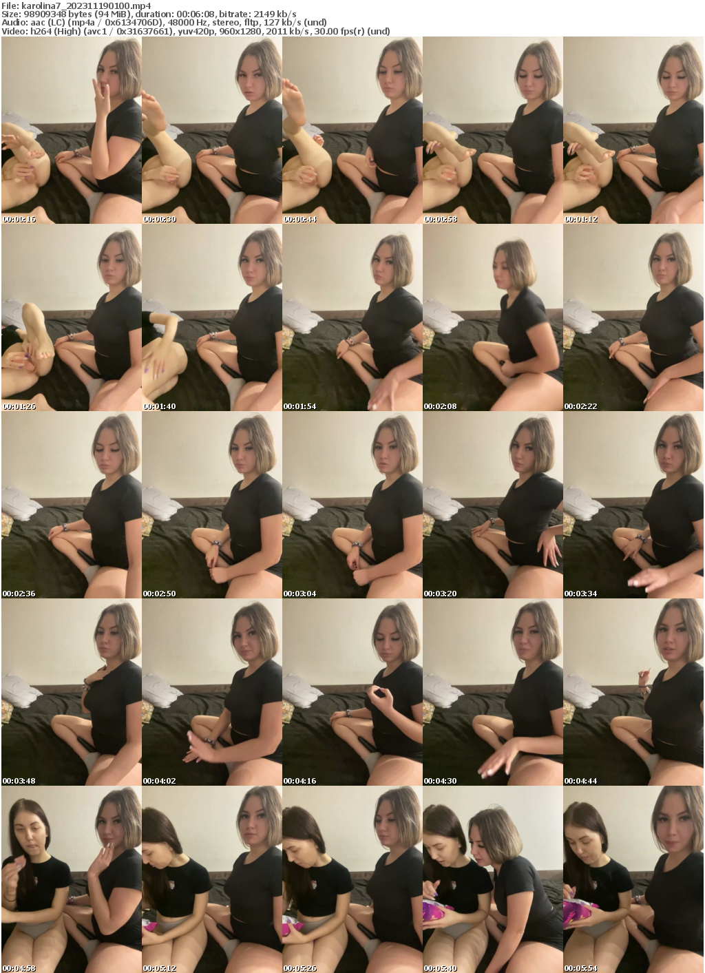 Preview thumb from karolina7 on 2023-11-19 @ bongacams