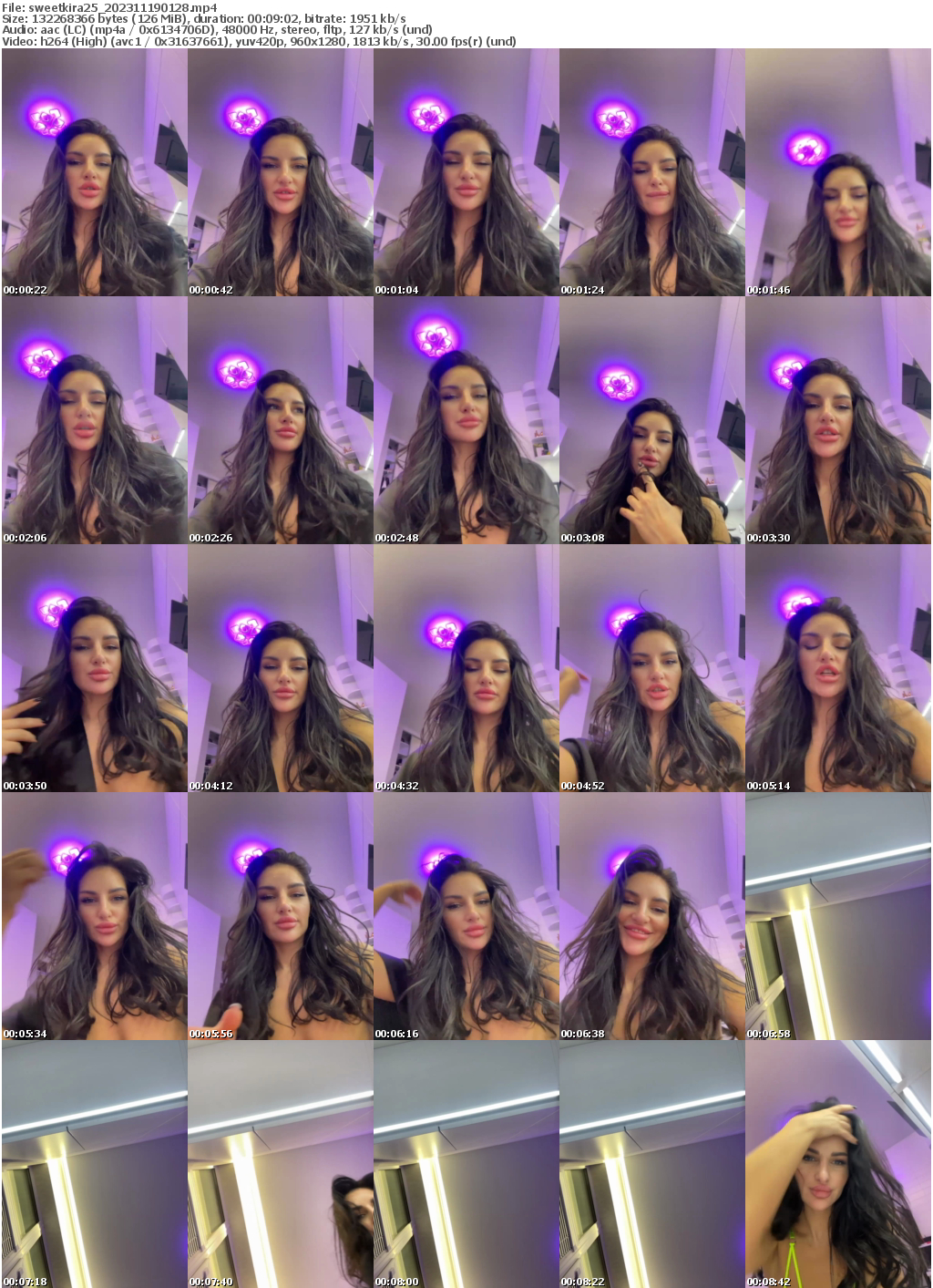 Preview thumb from sweetkira25 on 2023-11-19 @ bongacams