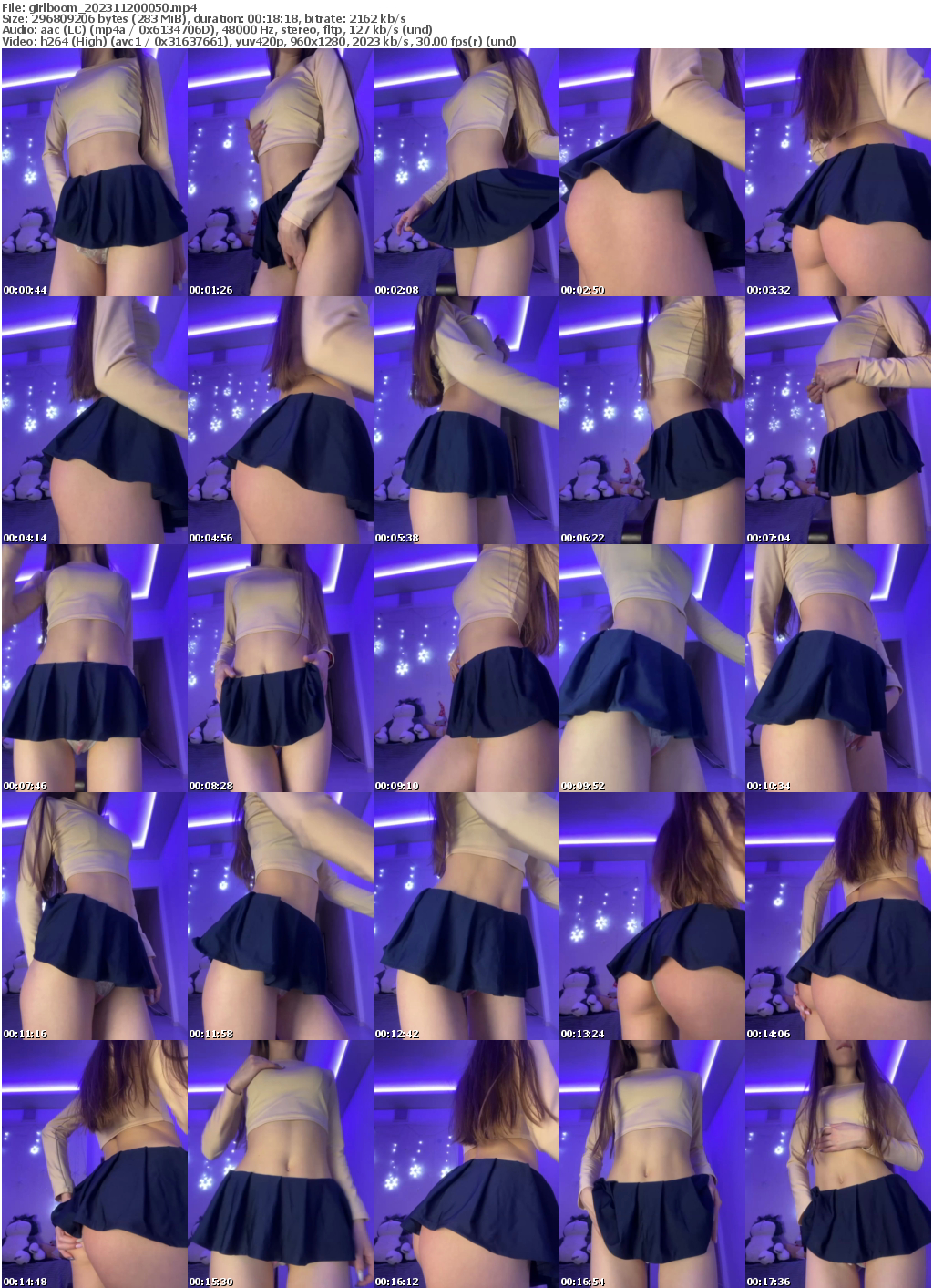 Preview thumb from girlboom on 2023-11-20 @ bongacams