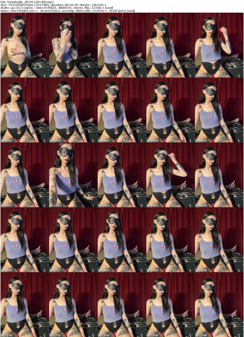 Preview thumb from lovvehubb on 2023-11-20 @ bongacams