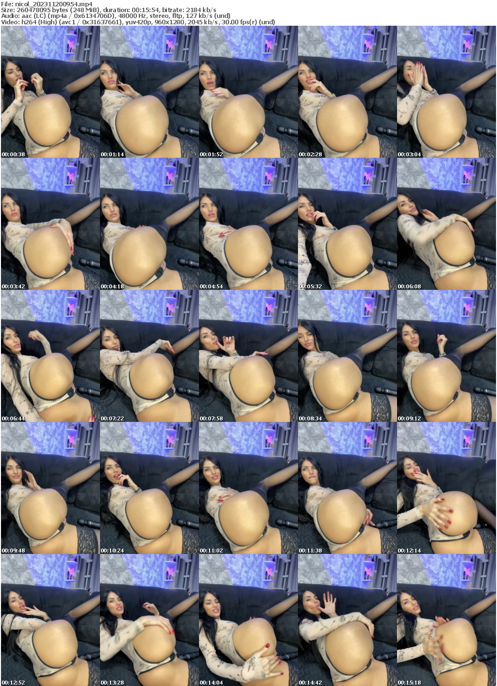 Preview thumb from nicol on 2023-11-20 @ bongacams