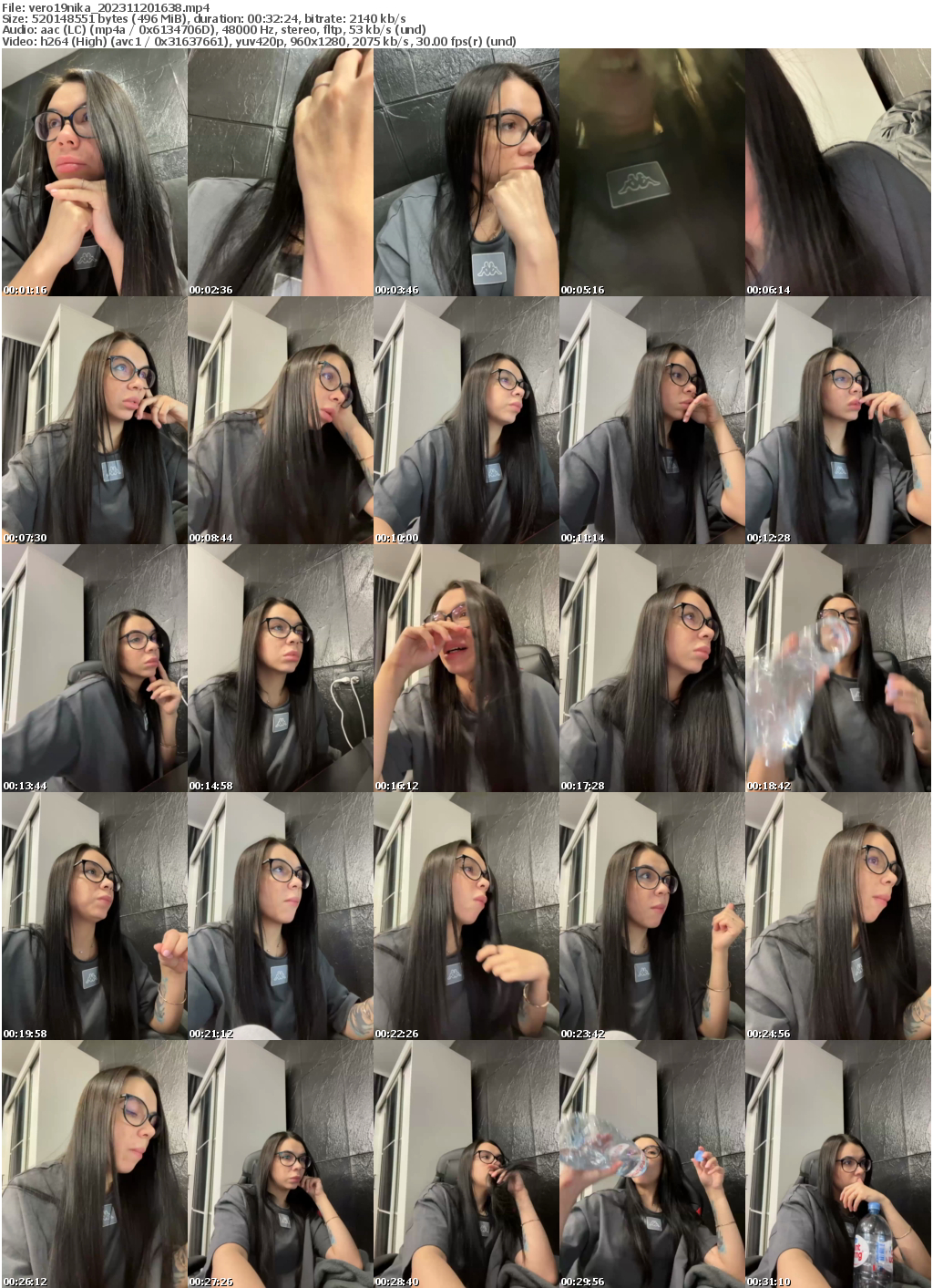 Preview thumb from vero19nika on 2023-11-20 @ bongacams