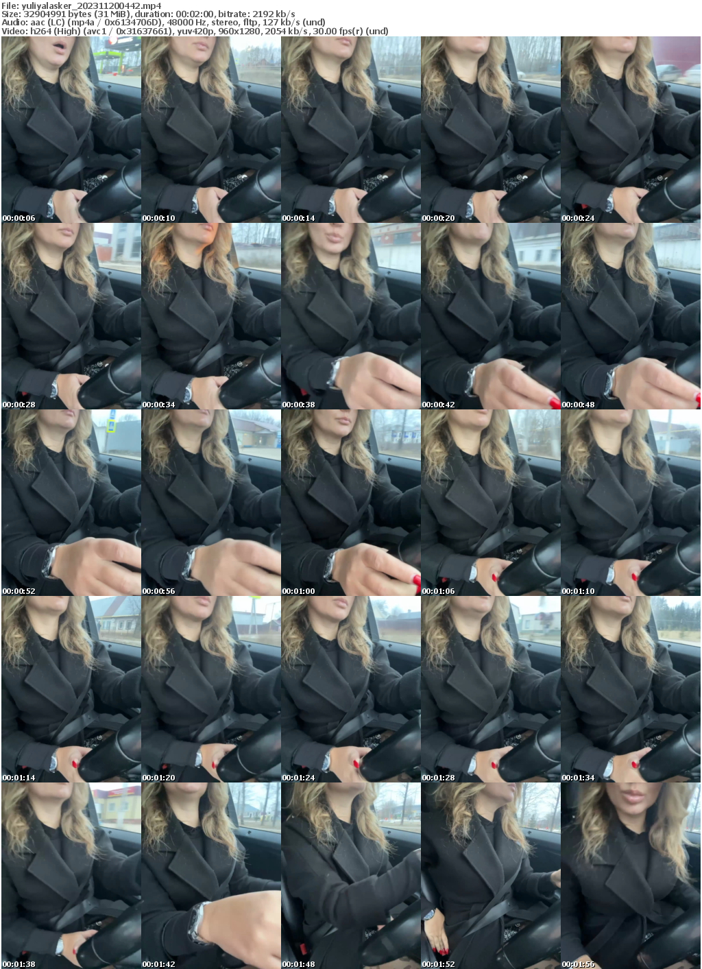 Preview thumb from yuliyalasker on 2023-11-20 @ bongacams