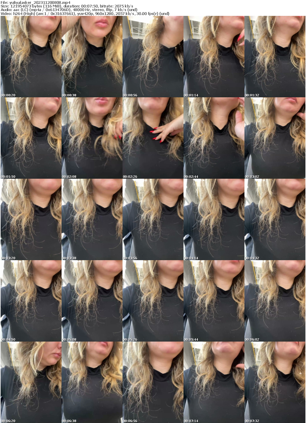 Preview thumb from yuliyalasker on 2023-11-20 @ bongacams