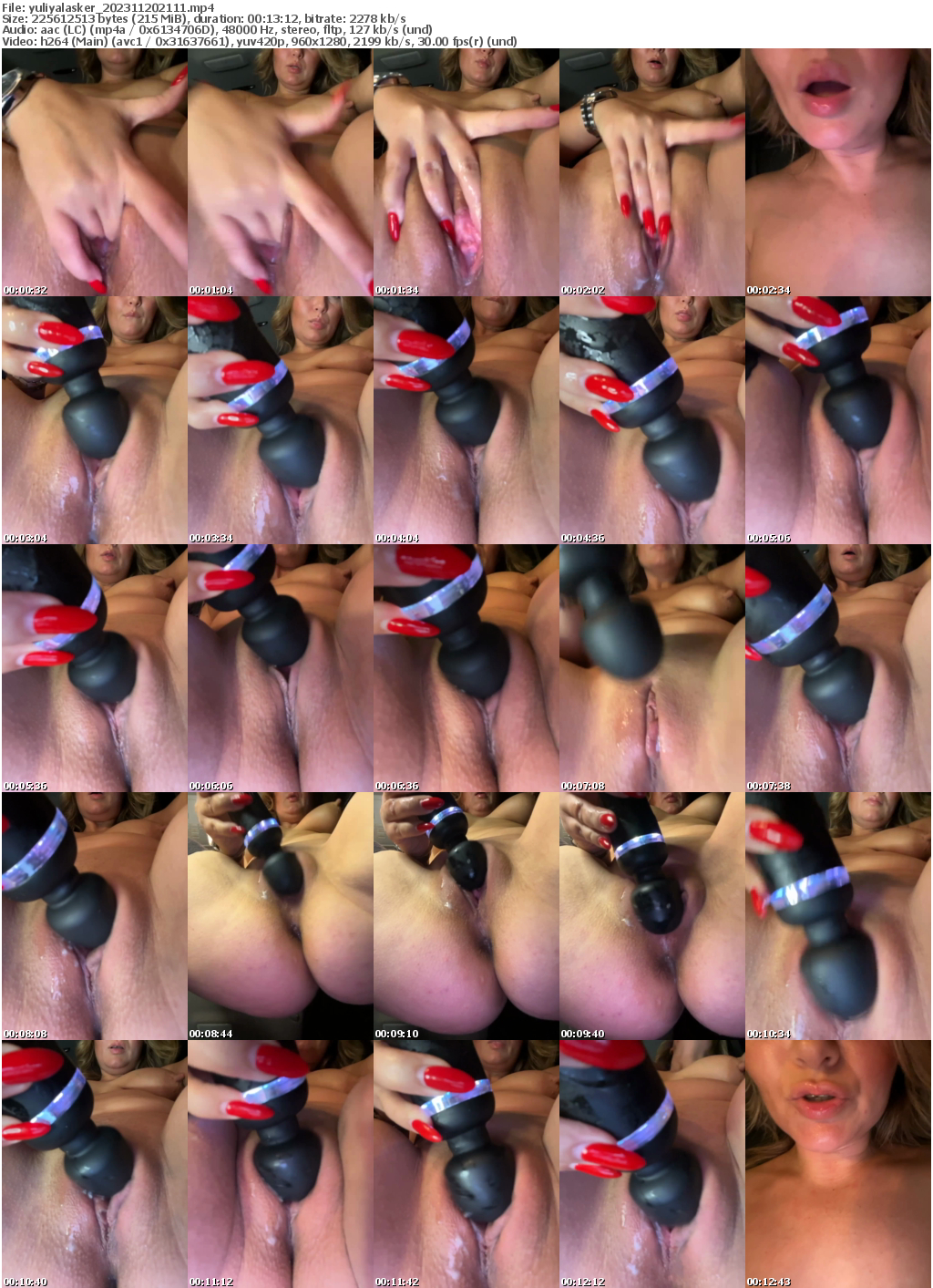 Preview thumb from yuliyalasker on 2023-11-20 @ bongacams