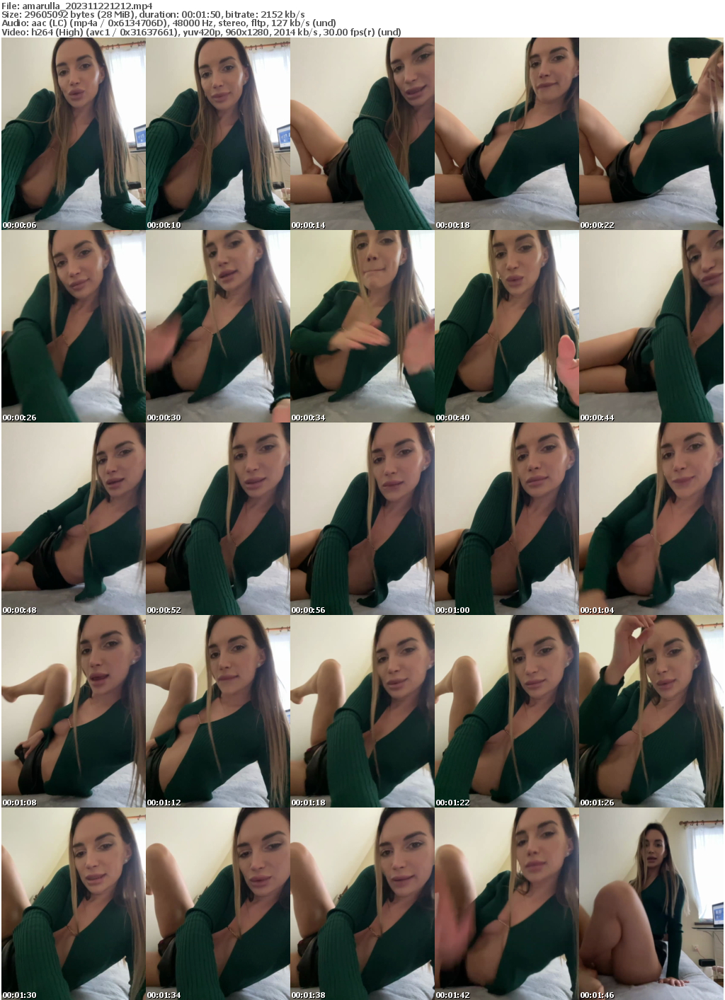 Preview thumb from amarulla on 2023-11-22 @ bongacams