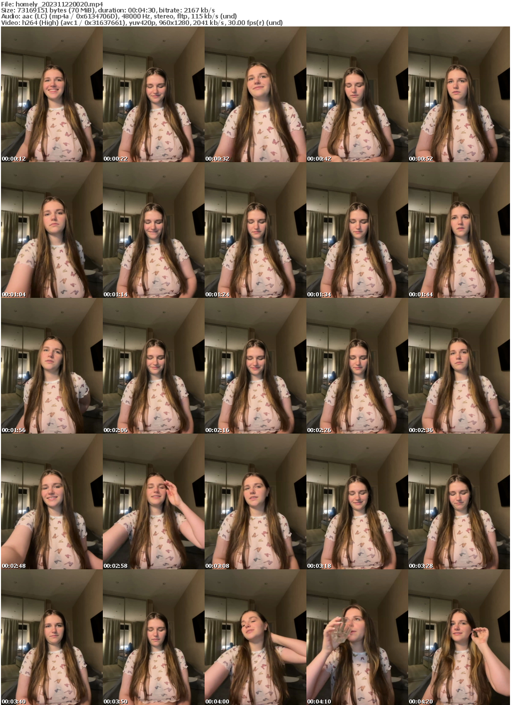 Preview thumb from homely on 2023-11-22 @ bongacams