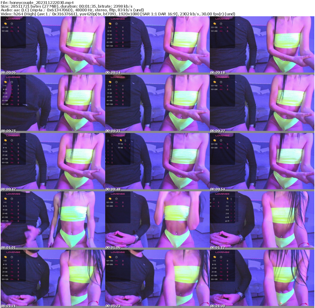 Preview thumb from honeycouple on 2023-11-22 @ bongacams