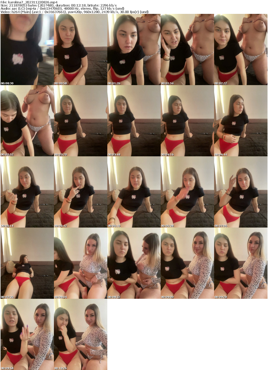 Preview thumb from karolina7 on 2023-11-22 @ bongacams