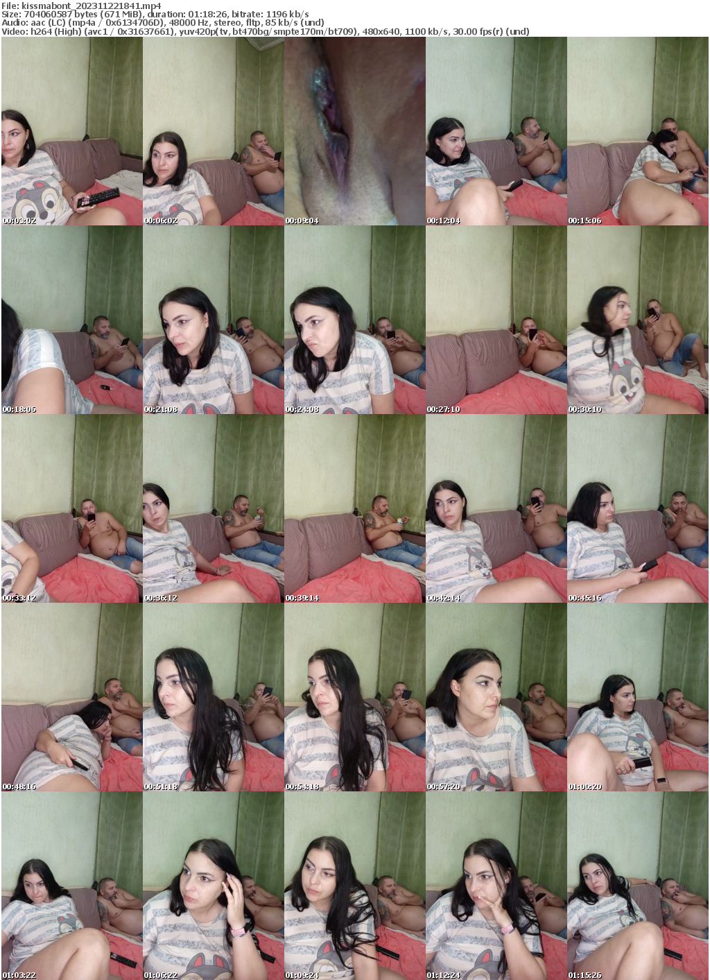 Preview thumb from kissmabont on 2023-11-22 @ bongacams