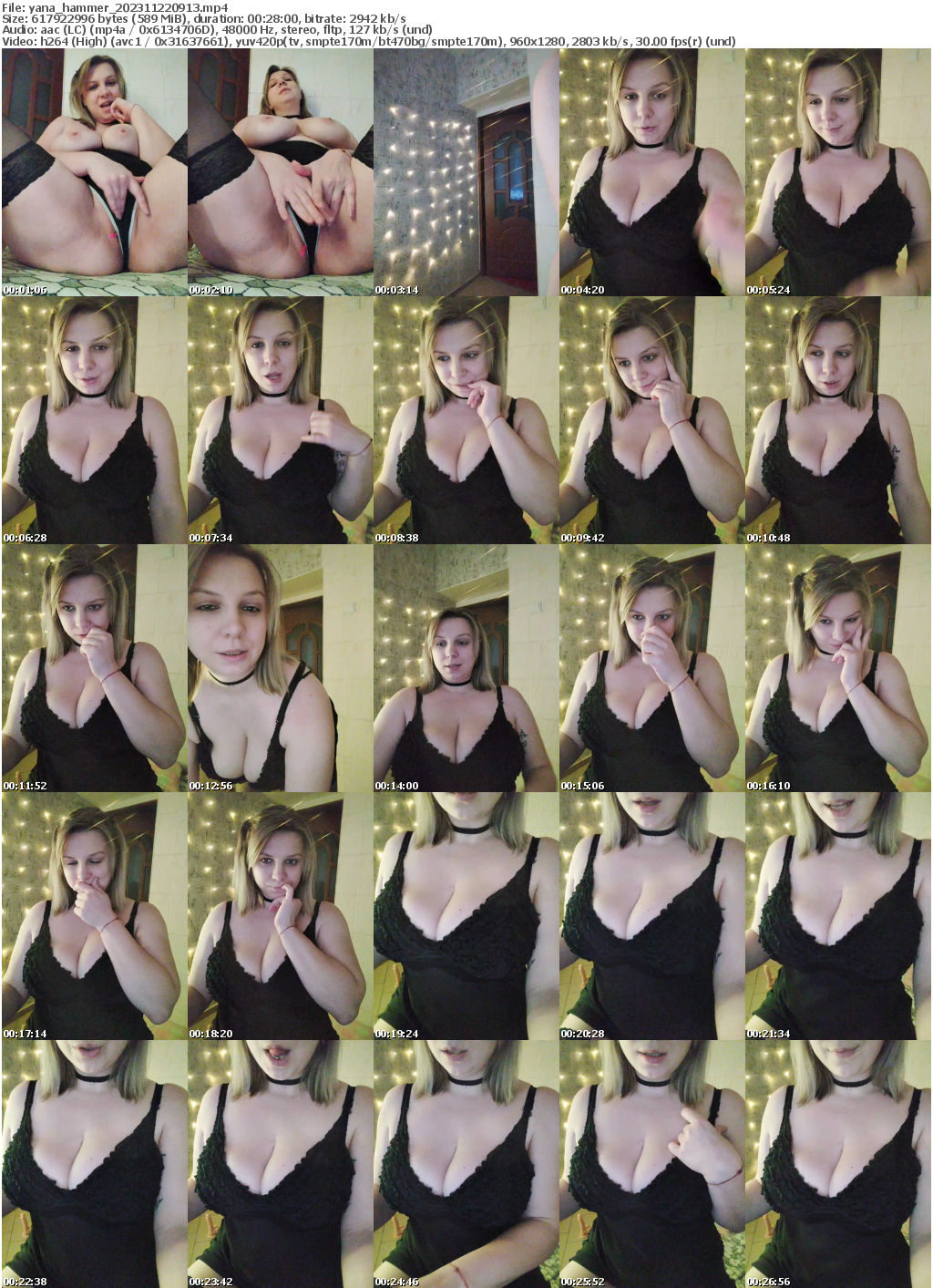 Preview thumb from yana_hammer on 2023-11-22 @ bongacams