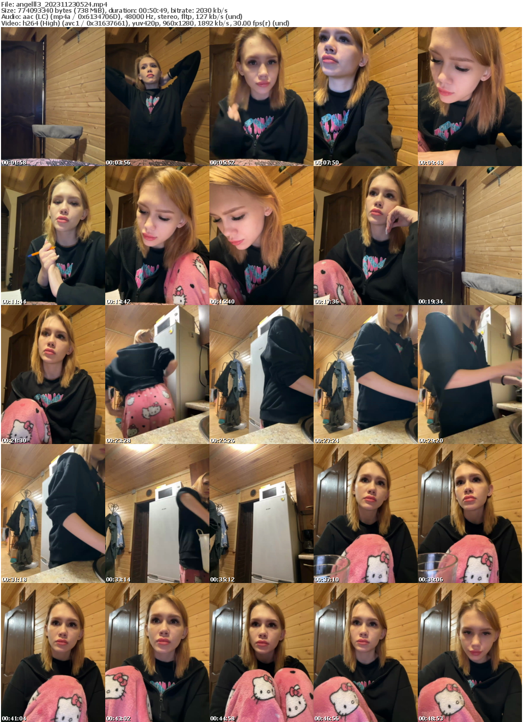 Preview thumb from angelll3 on 2023-11-23 @ bongacams