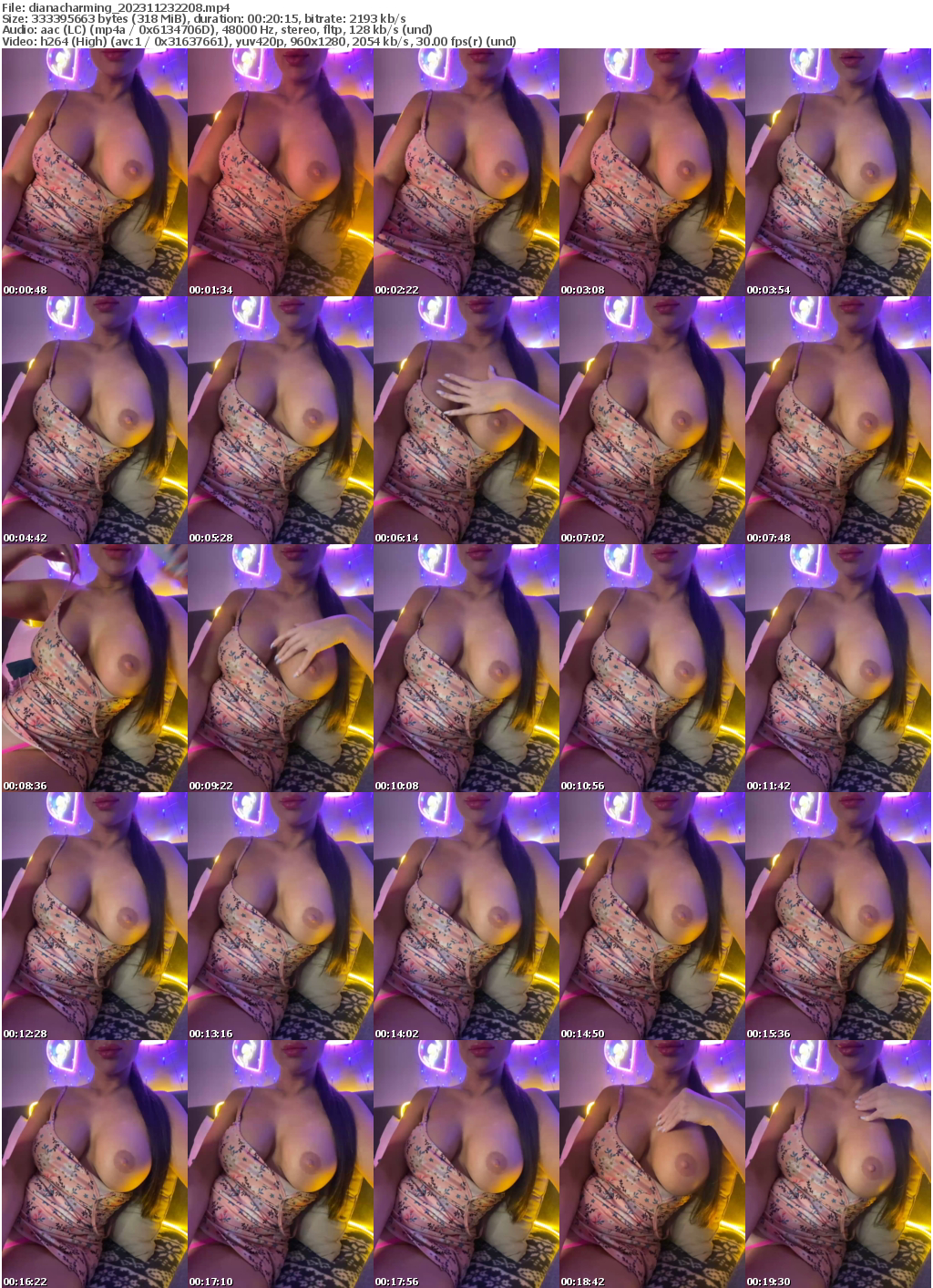 Preview thumb from dianacharming on 2023-11-23 @ bongacams