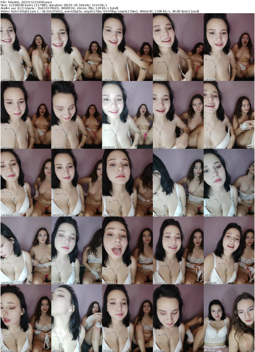 Preview thumb from foly666 on 2023-11-23 @ bongacams