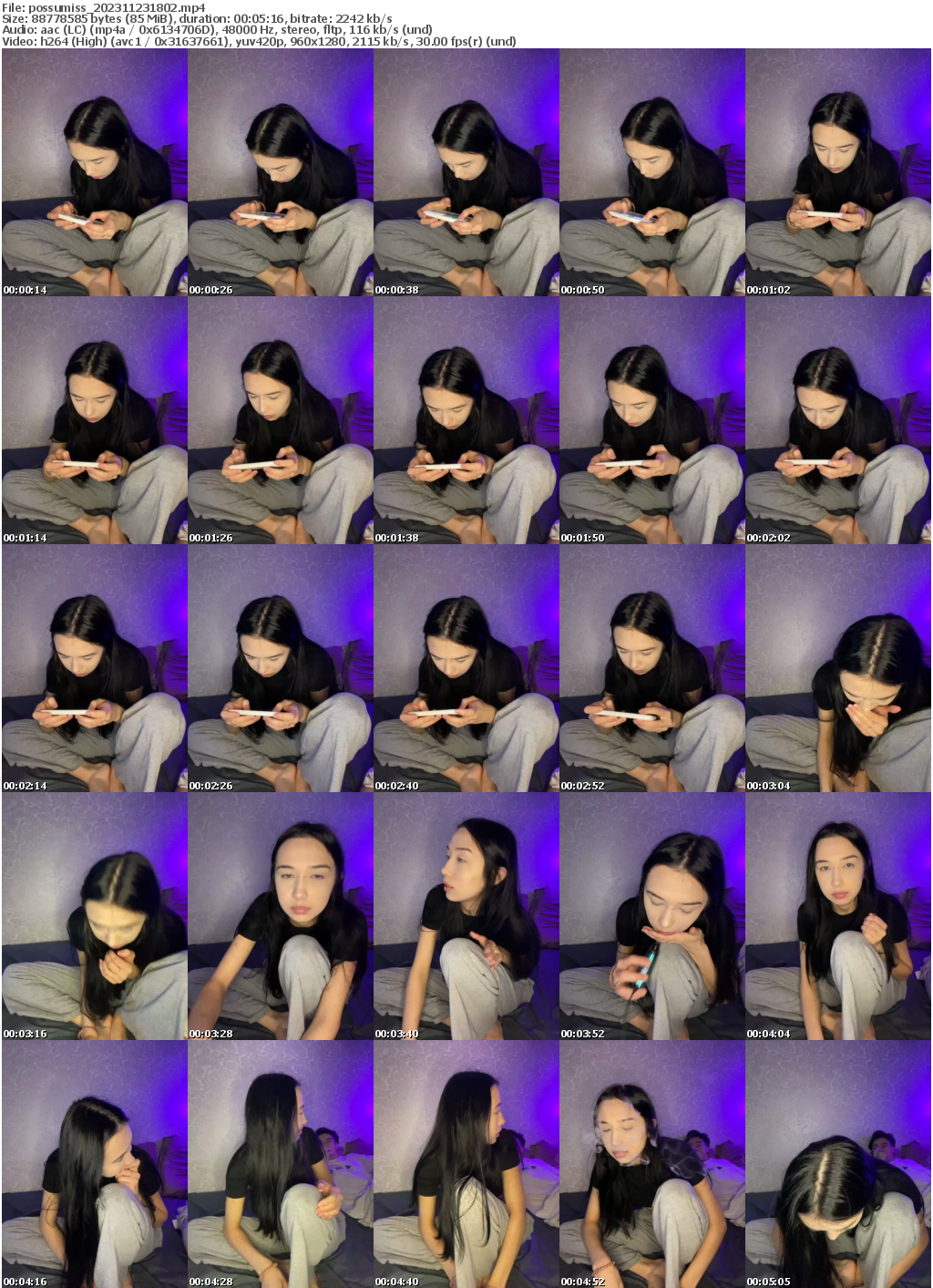 Preview thumb from possumiss on 2023-11-23 @ bongacams