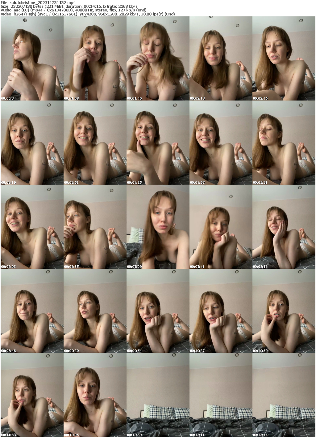 Preview thumb from salutchristine on 2023-11-23 @ bongacams