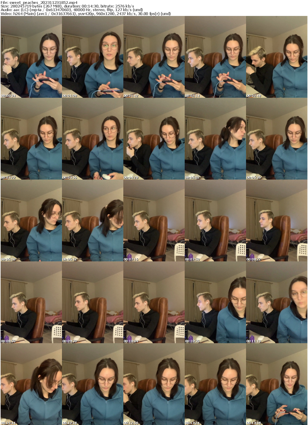 Preview thumb from sweet_peaches on 2023-11-23 @ bongacams