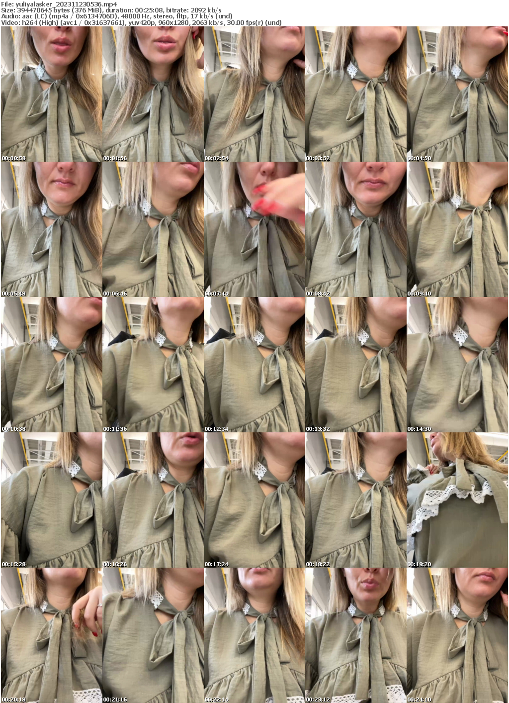 Preview thumb from yuliyalasker on 2023-11-23 @ bongacams