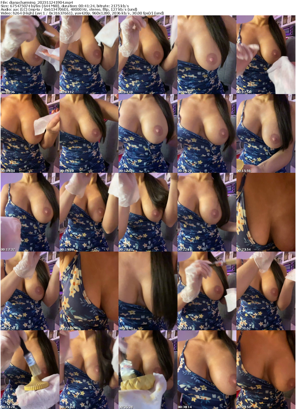 Preview thumb from dianacharming on 2023-11-24 @ bongacams