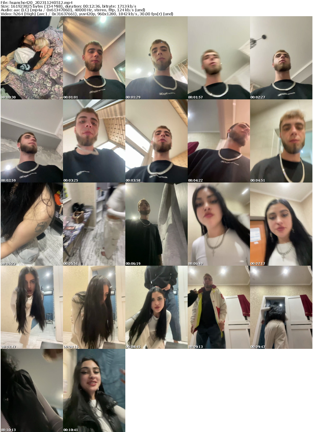 Preview thumb from huancho420 on 2023-11-24 @ bongacams