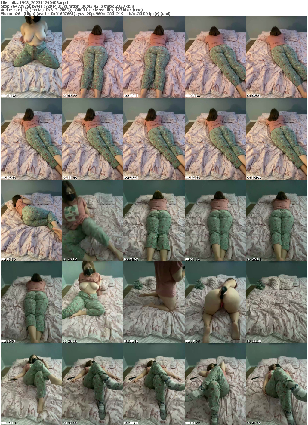 Preview thumb from milaa1998 on 2023-11-24 @ bongacams