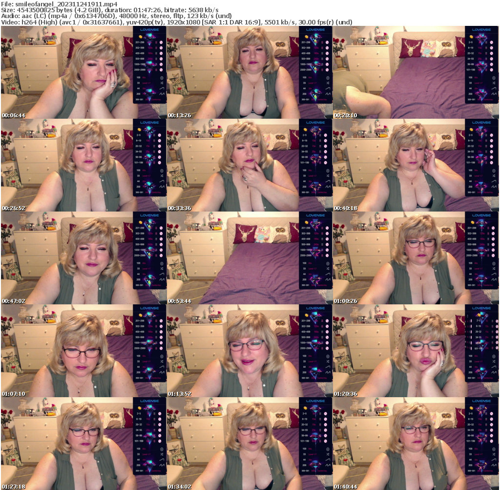 Preview thumb from smileofangel on 2023-11-24 @ bongacams