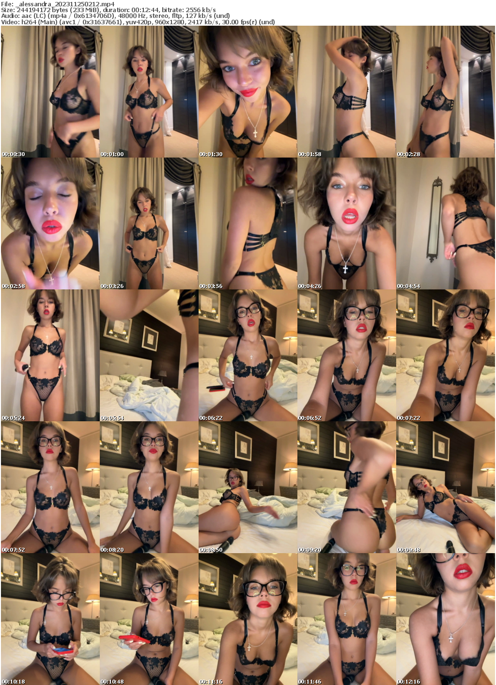 Preview thumb from _alessandra on 2023-11-25 @ bongacams