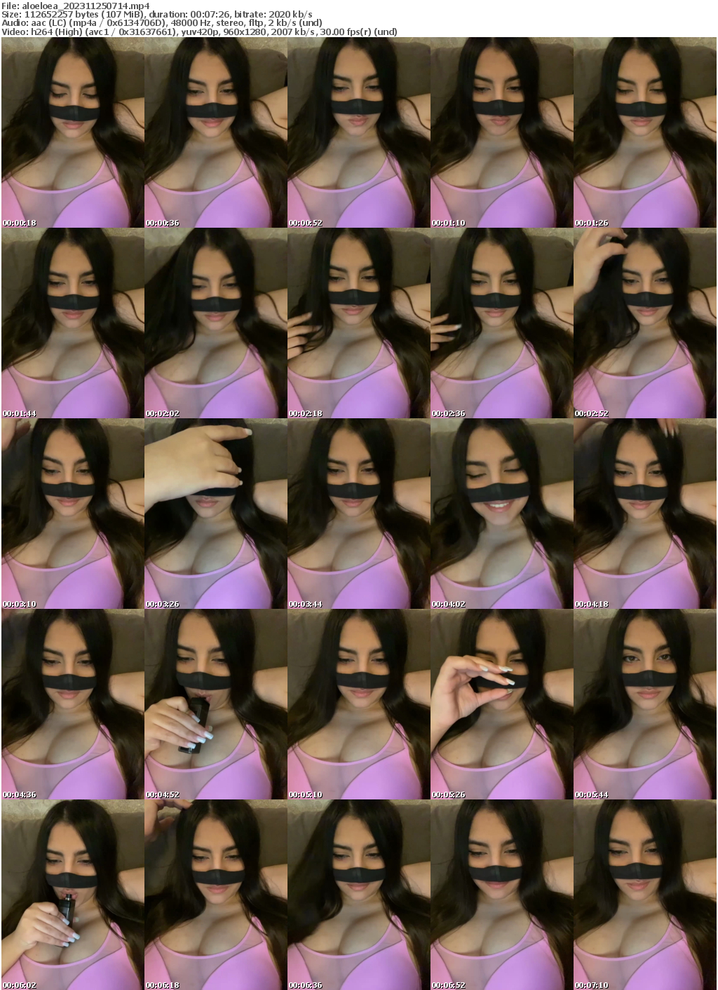 Preview thumb from aloeloea on 2023-11-25 @ bongacams